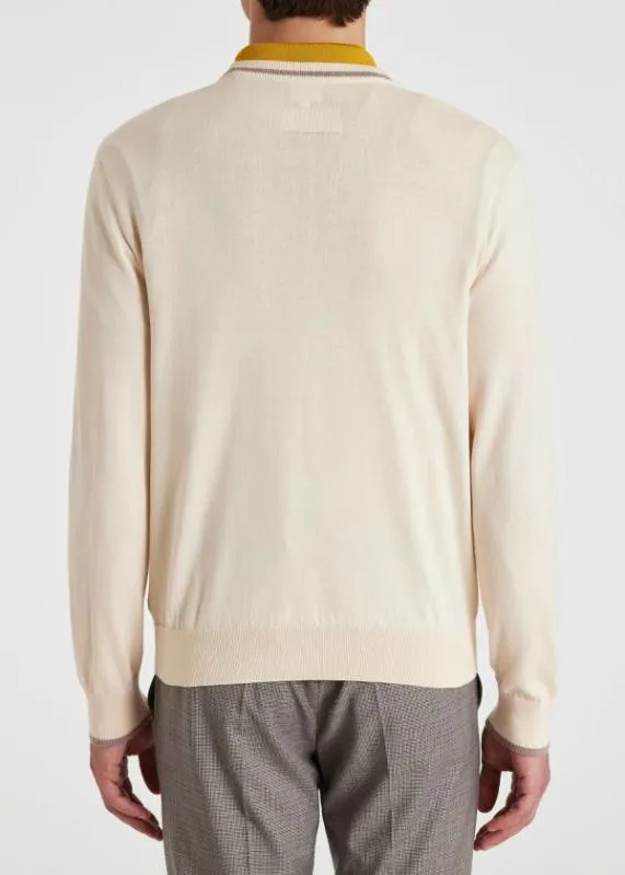 Mens Stone Cotton Sweater Paul Smith Sweaters Mens Stone Cotton Sweater Paul Smith Sweaters