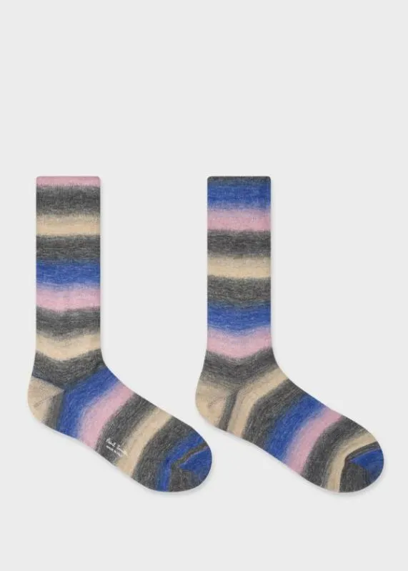 Mens Stripe CottonBlend Socks Paul Smith Socks Mens Stripe CottonBlend Socks Paul Smith Socks