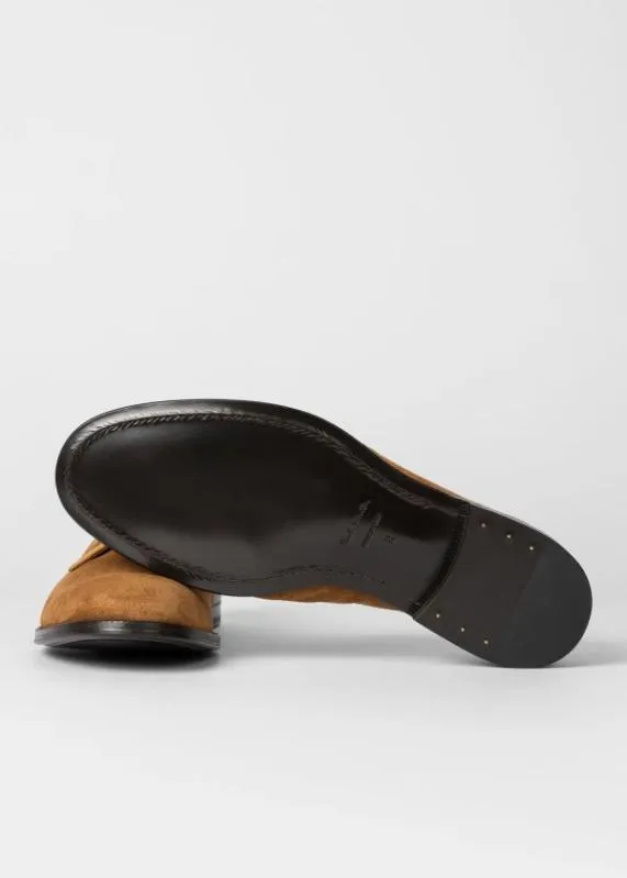 Mens Suede 039Chester039 Flexible Travel Shoes Paul Smith Derby Shoes