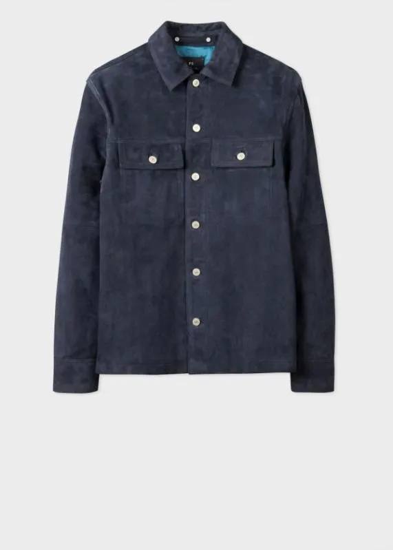 Mens Suede Overshirt Paul Smith Shirts