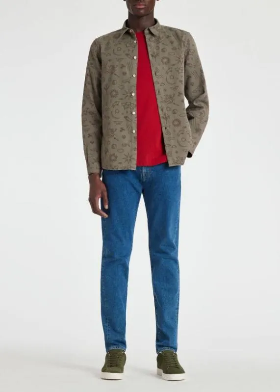 Mens TailoredFit 039Runes039 Shirt Paul Smith Shirts Mens TailoredFit 039Runes039 Shirt Paul Smith Shirts