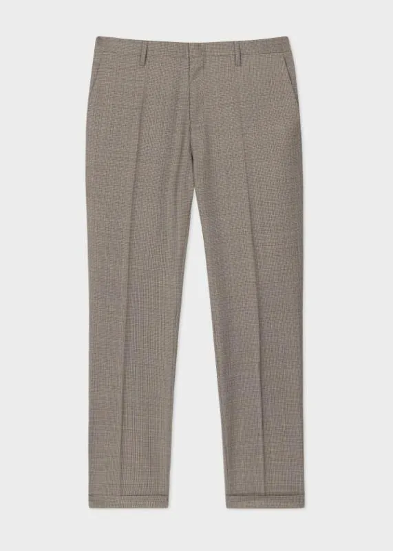 Mens TailoredFit Wool Puppytooth Check SuitPuppytooth TwoButton Blazer Puppytooth Pants Paul Smith Suits