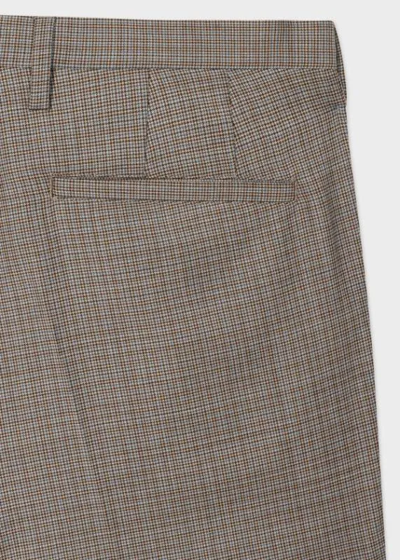 Mens TailoredFit Wool Puppytooth Check SuitPuppytooth TwoButton Blazer Puppytooth Pants Paul Smith Suits