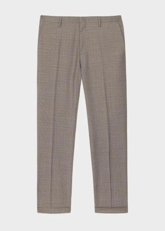 Mens TailoredFit Wool Puppytooth Check SuitPuppytooth TwoButton Blazer Puppytooth Pants Paul Smith Suits