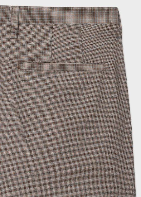 Mens TailoredFit Wool Puppytooth Check SuitPuppytooth TwoButton Blazer Puppytooth Pants Paul Smith Suits