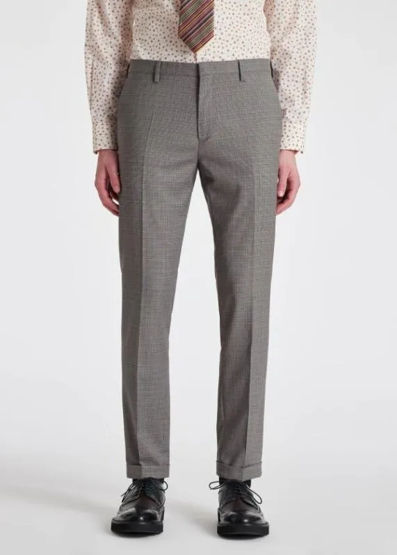 Mens TailoredFit Wool Puppytooth Check SuitPuppytooth TwoButton Blazer Puppytooth Pants Paul Smith Suits