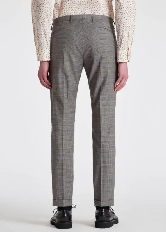 Mens TailoredFit Wool Puppytooth Check SuitPuppytooth TwoButton Blazer Puppytooth Pants Paul Smith Suits