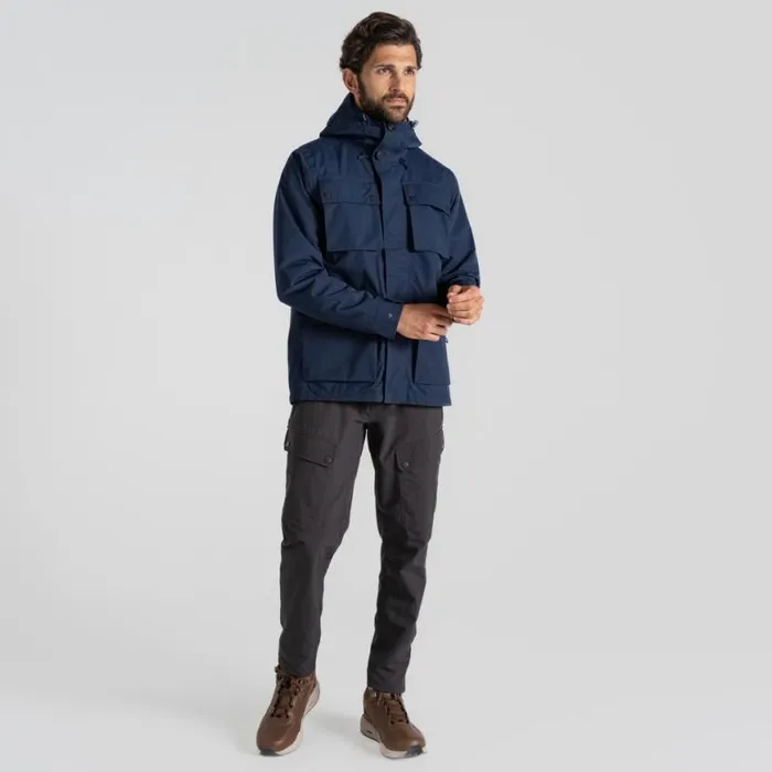 Mens Waterproof Jackets Craghoppers Hartley Waterproof Jacket Blue Navy Mens Waterproof Jackets Craghoppers Hartley Waterproof Jacket Blue Navy