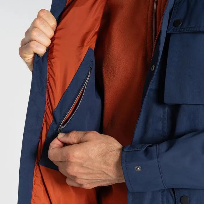 Mens Waterproof Jackets Craghoppers Hartley Waterproof Jacket Blue Navy Mens Waterproof Jackets Craghoppers Hartley Waterproof Jacket Blue Navy