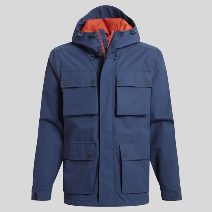 Mens Waterproof Jackets Craghoppers Hartley Waterproof Jacket Blue Navy Mens Waterproof Jackets Craghoppers Hartley Waterproof Jacket Blue Navy