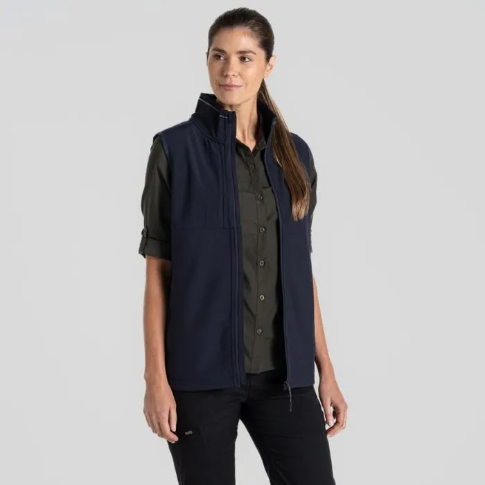 MensWomens Gilets Craghoppers Expert Basecamp Softshell Vest Dark Navy MensWomens Gilets Craghoppers Expert Basecamp Softshell Vest Dark Navy