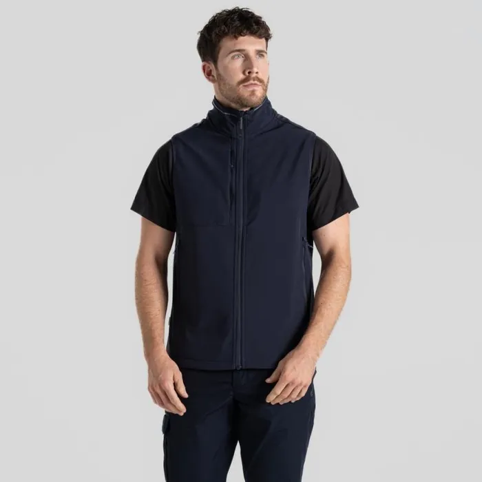 MensWomens Gilets Craghoppers Expert Basecamp Softshell Vest Dark Navy MensWomens Gilets Craghoppers Expert Basecamp Softshell Vest Dark Navy