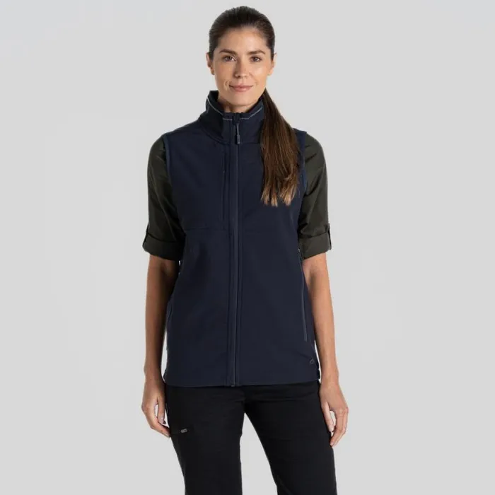 MensWomens Gilets Craghoppers Expert Basecamp Softshell Vest Dark Navy MensWomens Gilets Craghoppers Expert Basecamp Softshell Vest Dark Navy