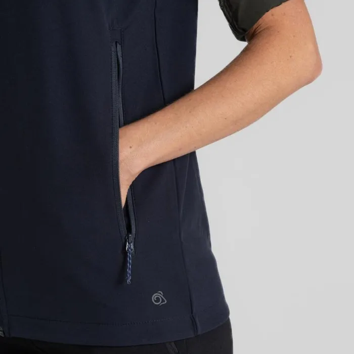 MensWomens Gilets Craghoppers Expert Basecamp Softshell Vest Dark Navy MensWomens Gilets Craghoppers Expert Basecamp Softshell Vest Dark Navy