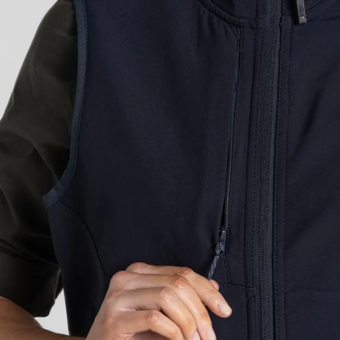 MensWomens Gilets Craghoppers Expert Basecamp Softshell Vest Dark Navy MensWomens Gilets Craghoppers Expert Basecamp Softshell Vest Dark Navy