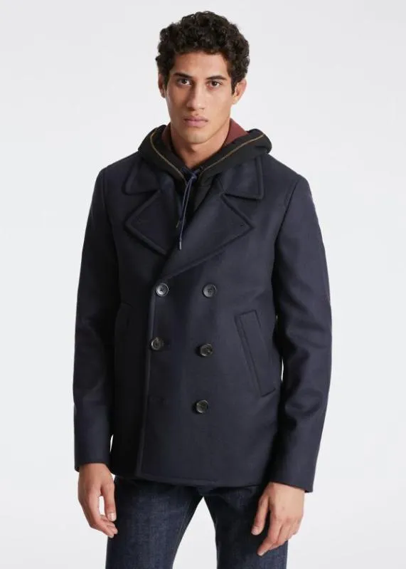 Mens WoolCashmere Pea Coat Paul Smith Coats and Jackets Mens WoolCashmere Pea Coat Paul Smith Coats and Jackets