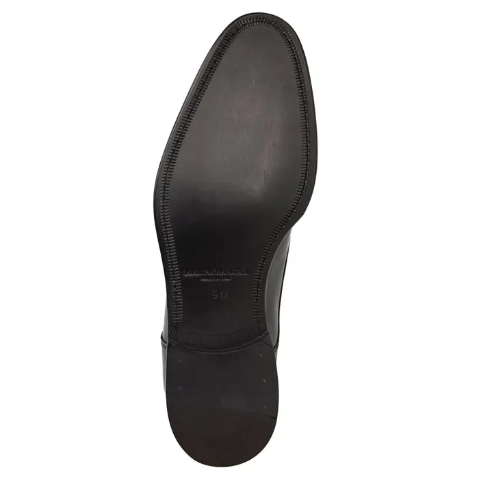 Metti Derby Black Leather Men Bruno Magli Dress Shoes