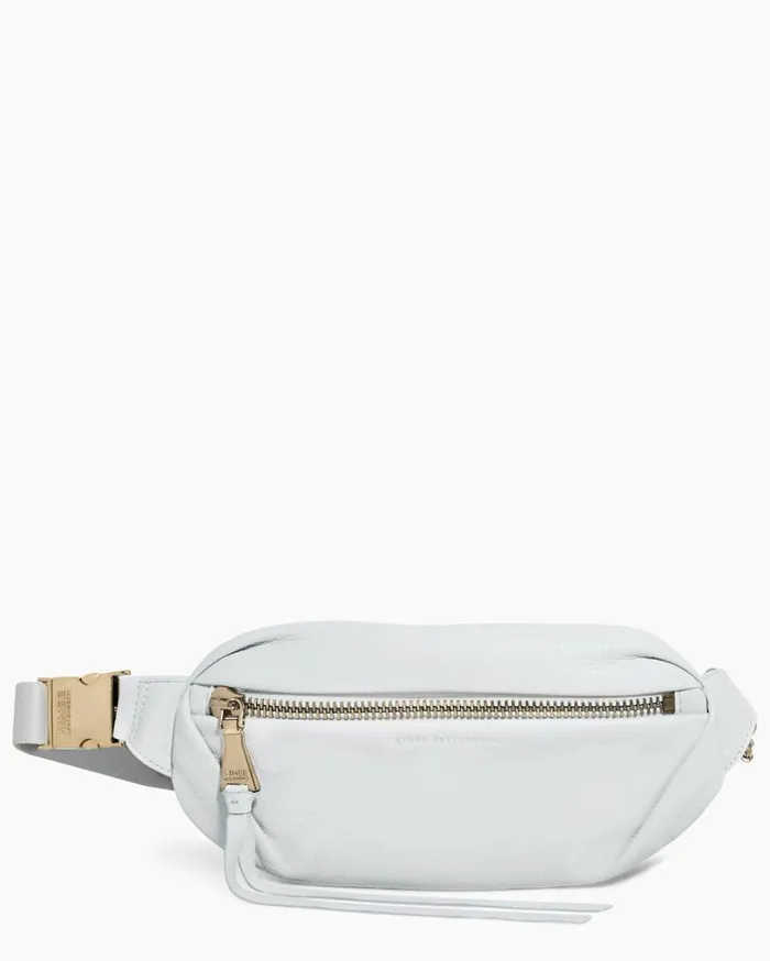 Milan Bum Bag Cloud With Shiny Gold Women Aimee Kestenberg Bum Bags and Belt Bags