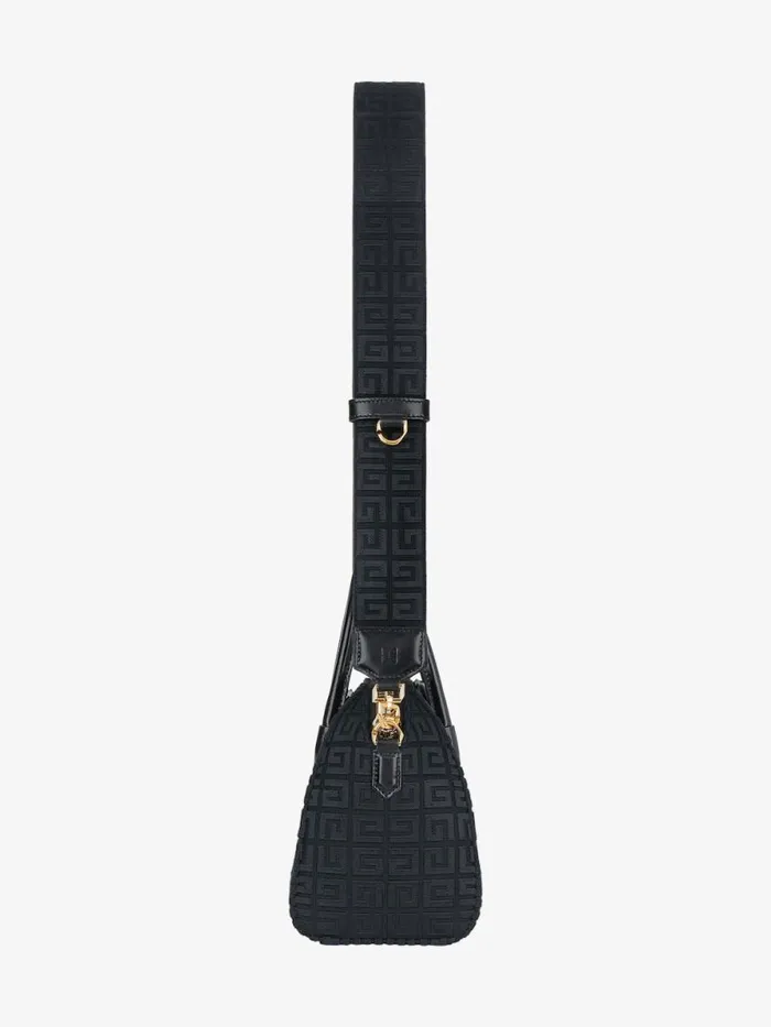 Mini Antigona Bag In 4g Embroidered Canvas Black Women Givenchy Crossbody Bags