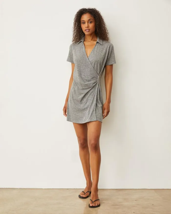 MONROW Dresses Knit Wrap Dress 8211 Women MONROW Dresses Knit Wrap Dress 8211 Women
