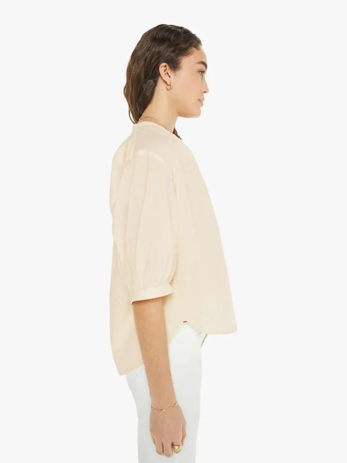 Mother Denim Chandler Shirt Cream Peach 8211 Women Mother Denim Chandler Shirt Cream Peach 8211 Women