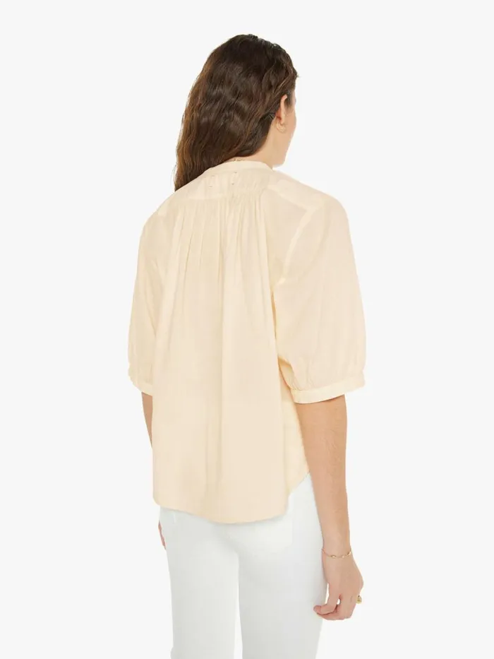 Mother Denim Chandler Shirt Cream Peach 8211 Women Mother Denim Chandler Shirt Cream Peach 8211 Women