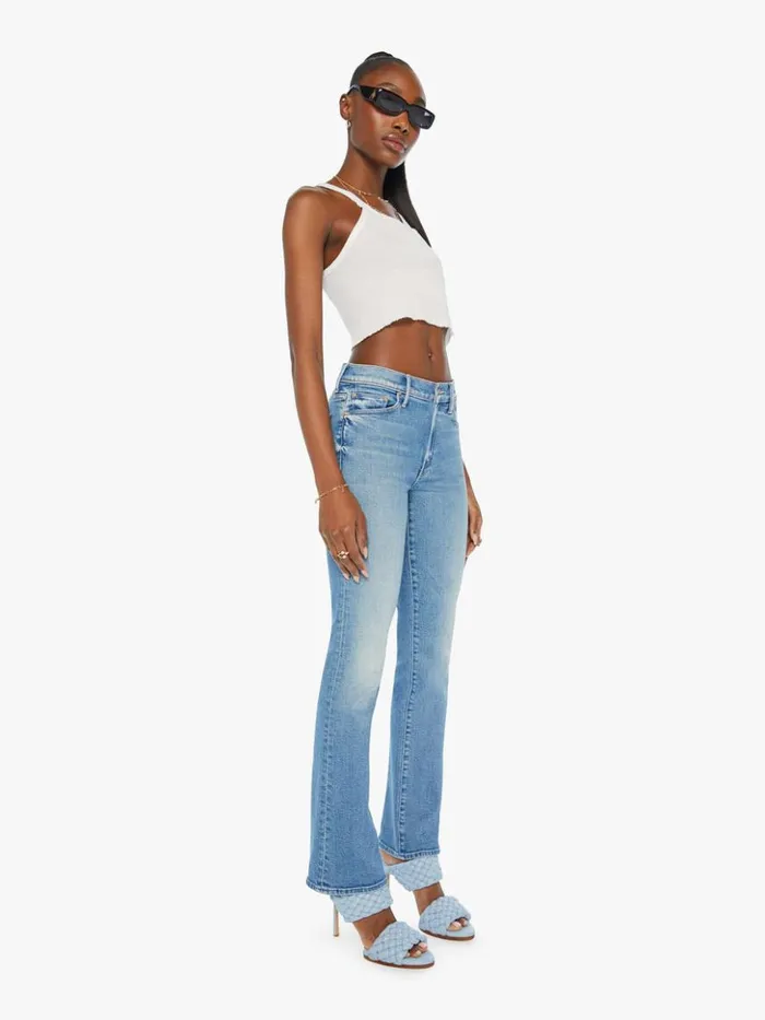 Mother Denim Flare The Outsider Sneak Wash Flag Me Down 8211 Women