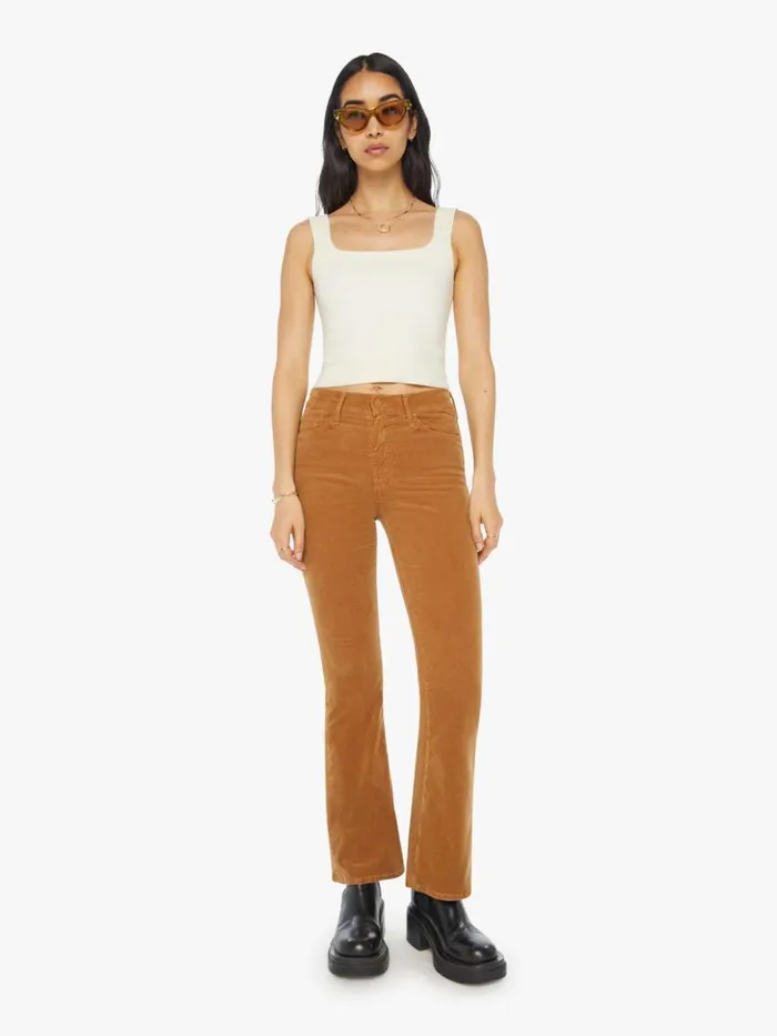 Mother Denim Flare The Weekender Tobacco 8211 Women