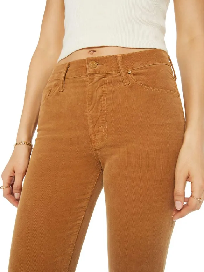 Mother Denim Flare The Weekender Tobacco 8211 Women