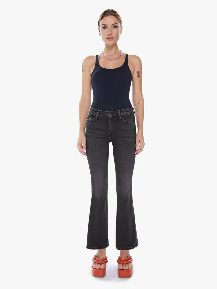 Mother Denim Flare The Weekender Wash Deep End 8211 Women