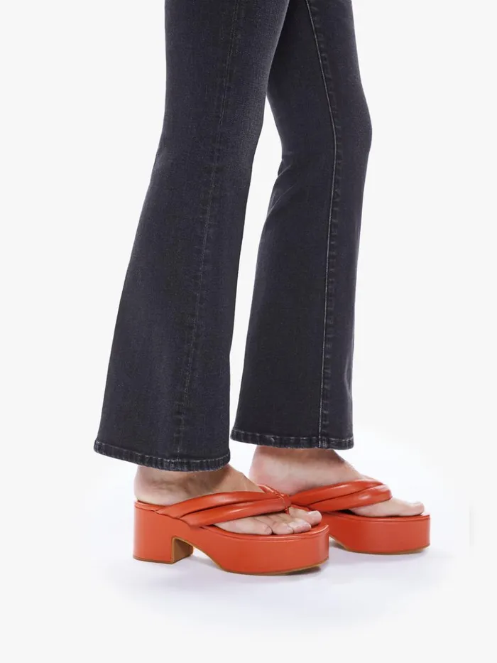 Mother Denim Flare The Weekender Wash Deep End 8211 Women