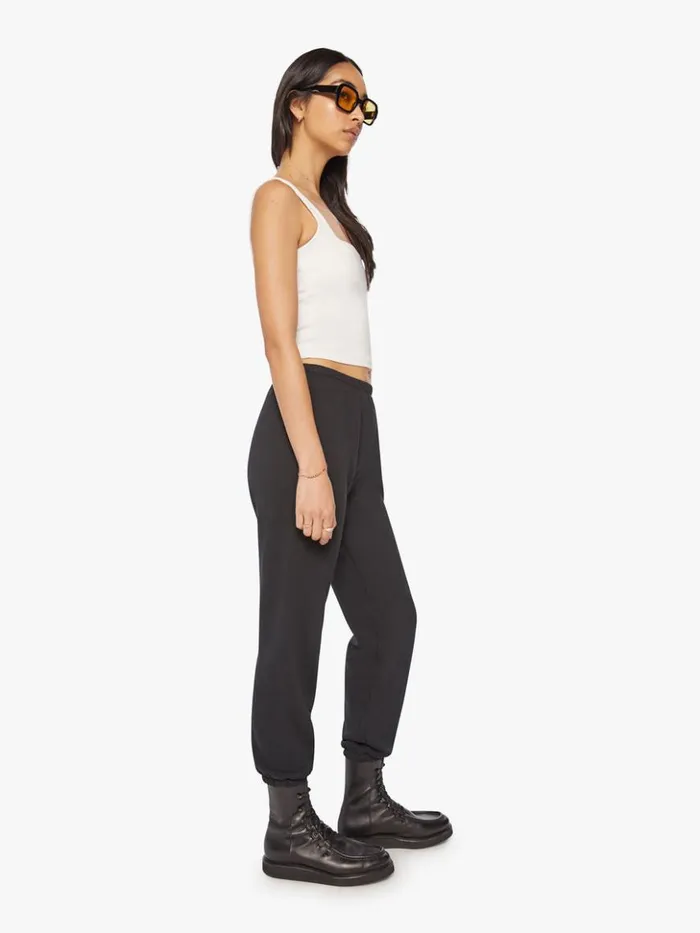 Mother Denim Heart Sweatpant Black 8211 Women