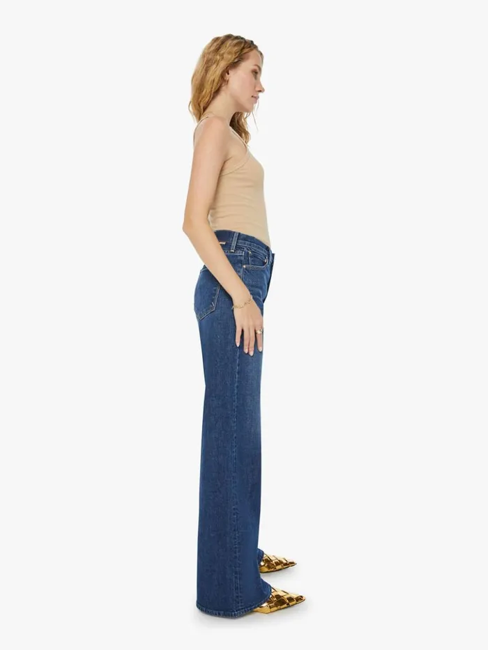Mother Denim Relaxed The Ditcher Roller Sneak Wash Cannonball 8211 Women Mother Denim Relaxed The Ditcher Roller Sneak Wash Cannonball 8211 Women