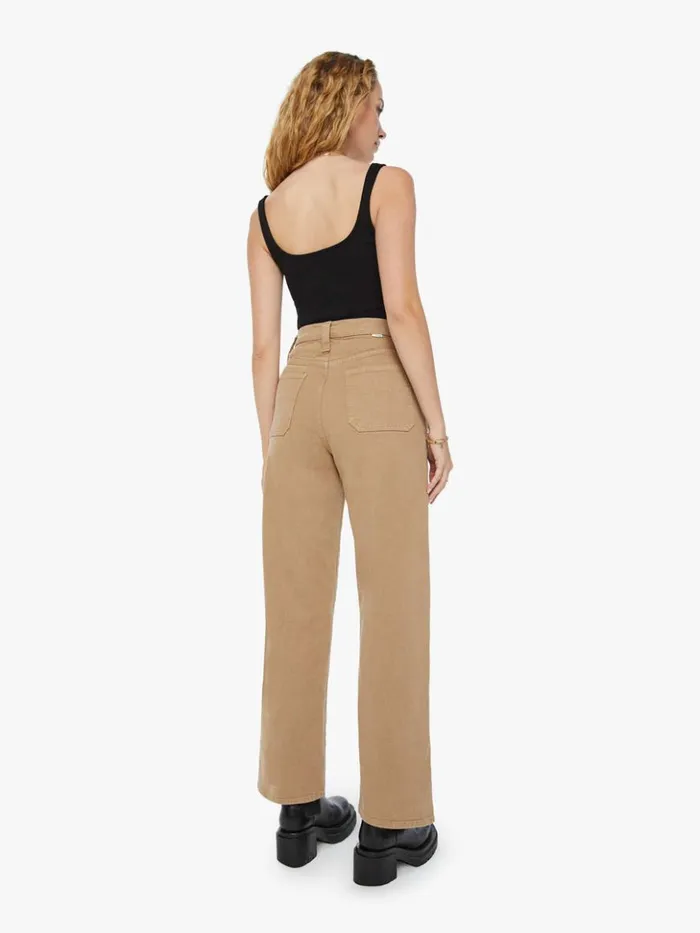 Mother Denim Relaxed The Quartet Breaker Skimp Wash Dark Khaki 8211 Women Mother Denim Relaxed The Quartet Breaker Skimp Wash Dark Khaki 8211 Women
