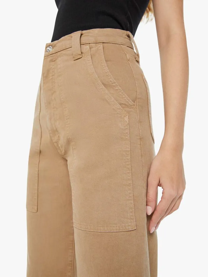 Mother Denim Relaxed The Quartet Breaker Skimp Wash Dark Khaki 8211 Women Mother Denim Relaxed The Quartet Breaker Skimp Wash Dark Khaki 8211 Women