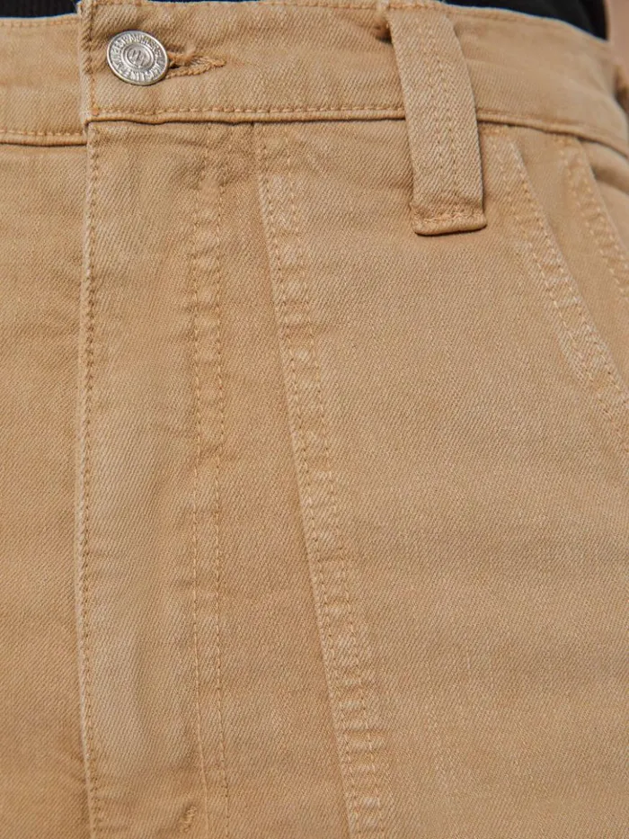 Mother Denim Relaxed The Quartet Breaker Skimp Wash Dark Khaki 8211 Women Mother Denim Relaxed The Quartet Breaker Skimp Wash Dark Khaki 8211 Women