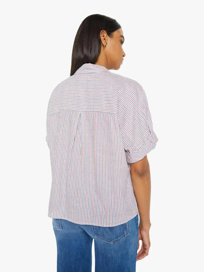 Mother Denim Teddy Shirt Firework Stripe 8211 Women