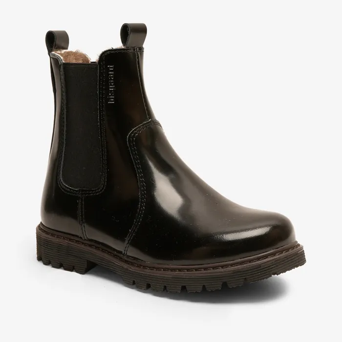 neel lamb black polido Black Boots bisgaardshoes KIDS