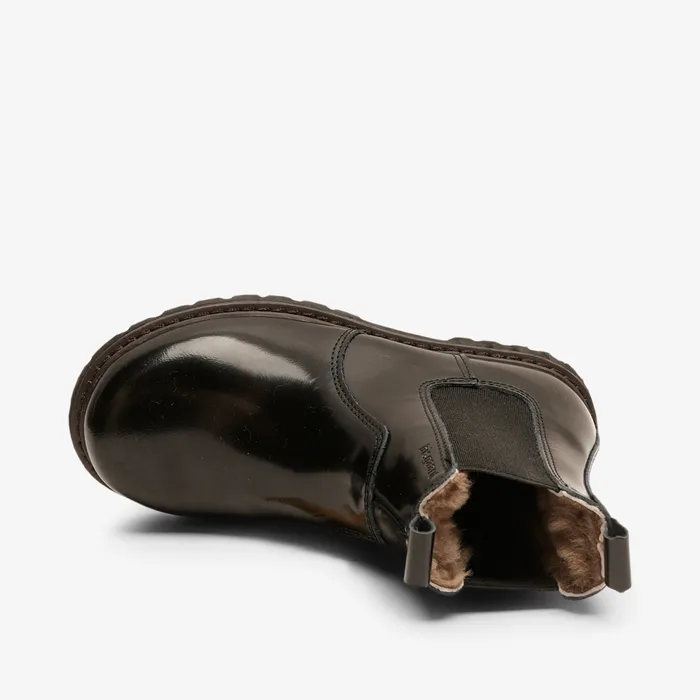 neel lamb black polido Black Boots bisgaardshoes KIDS