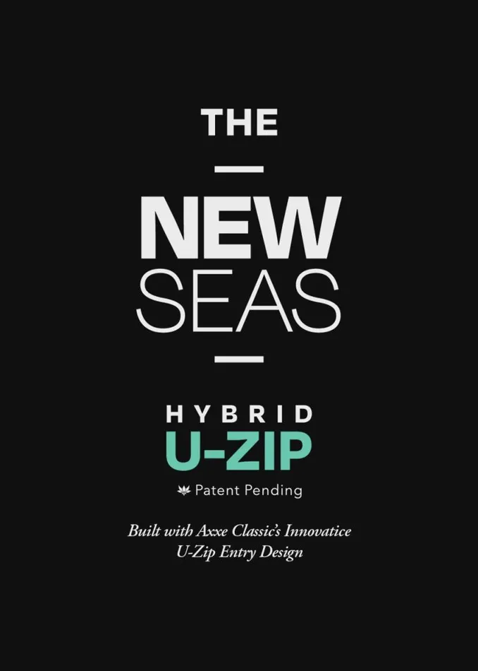 New Seas 43 UZip Wetsuit Graphite Men Vissla Wetsuits