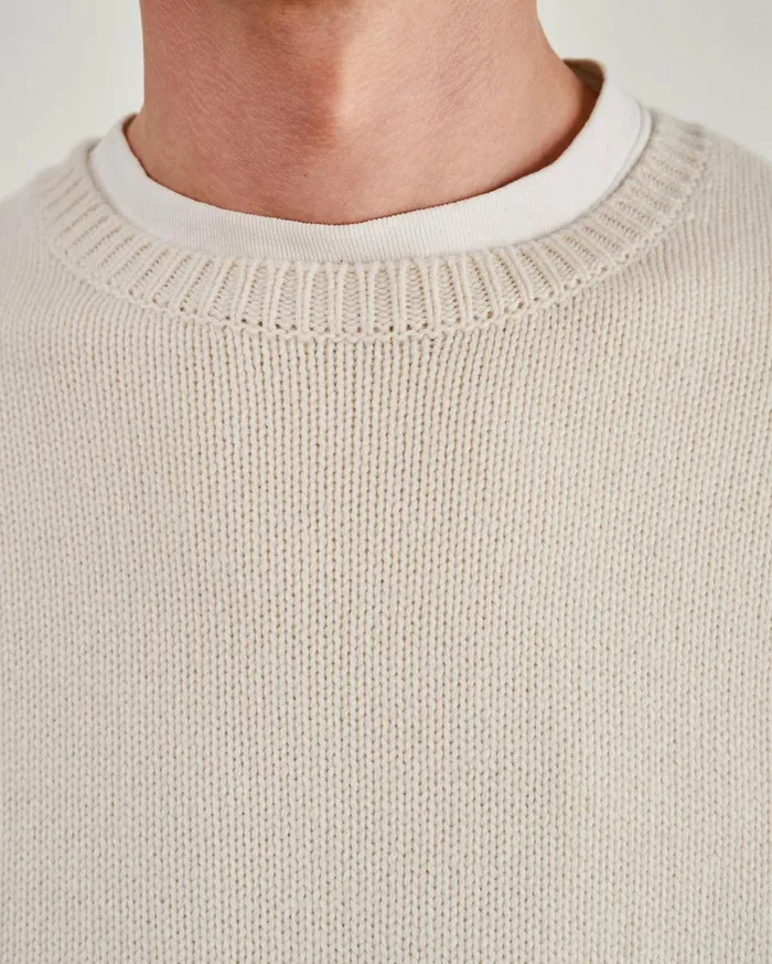 Nili Lotan BOYNTON SWEATER Black Men Sweaters