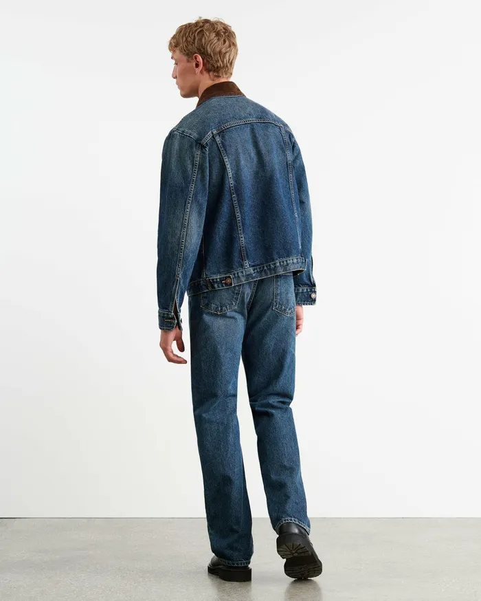 Nili Lotan CHESTER DENIM JACKET Simon Wash Men Denim