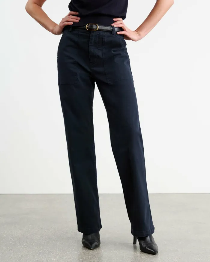 Nili Lotan GABY PANT Bone Women Pants and Shorts