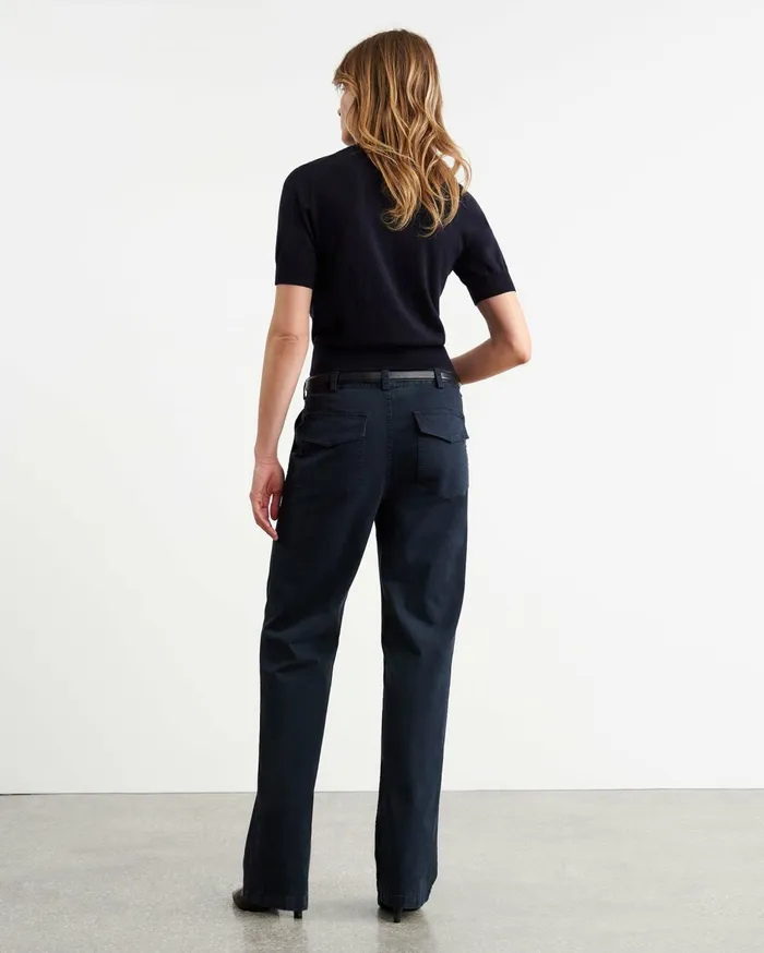 Nili Lotan GABY PANT Bone Women Pants and Shorts