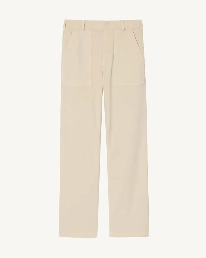 Nili Lotan GABY PANT Bone Women Pants and Shorts