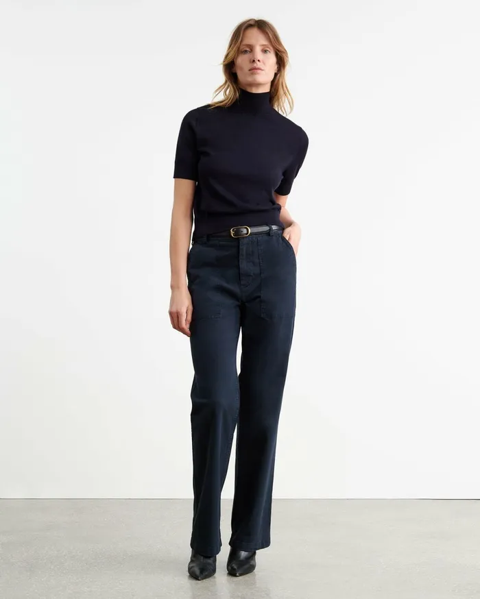 Nili Lotan GABY PANT Bone Women Pants and Shorts