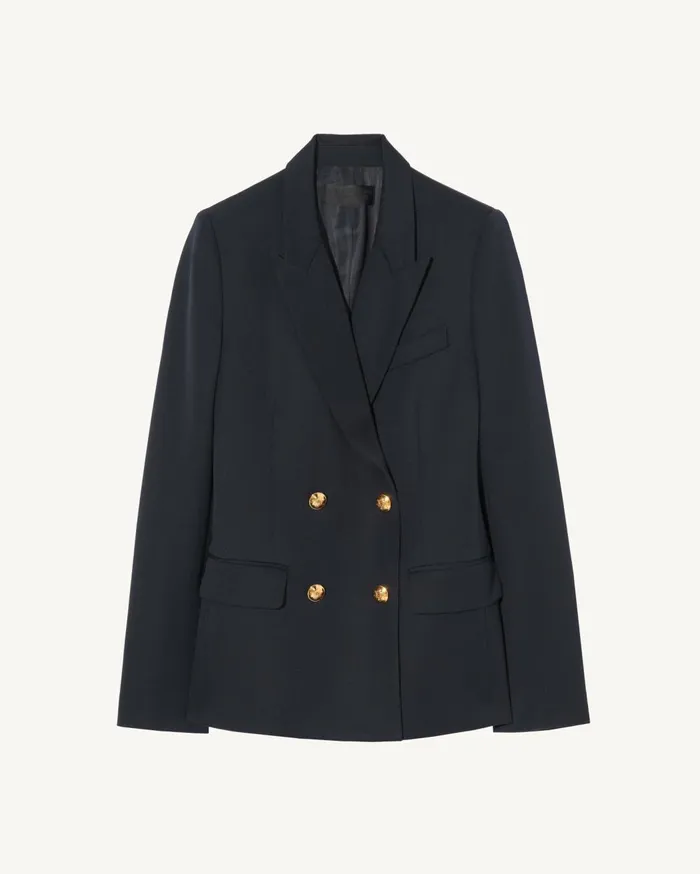 Nili Lotan VEDA JACKET Midnight Women Jackets and Blazers