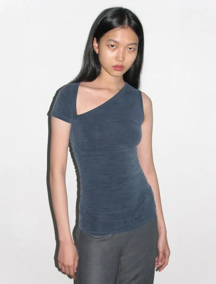 No 1660 Maura Navy Women Paloma Wool Tops