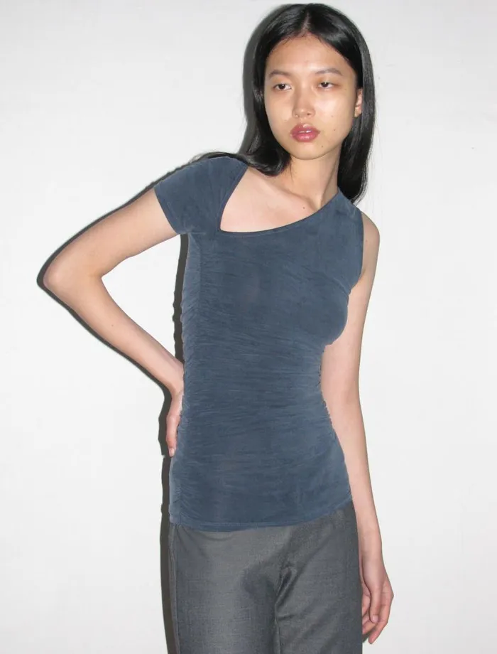 No 1660 Maura Navy Women Paloma Wool Tops