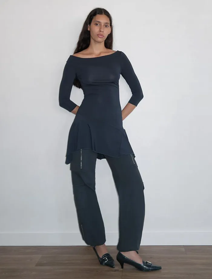 No 1776 Benito Navy Women Paloma Wool Dresses